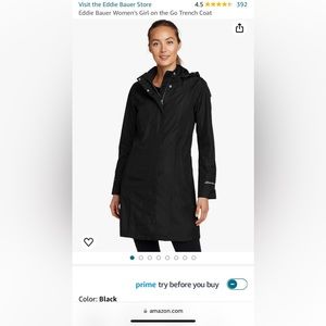 Eddie Bauer rain coat